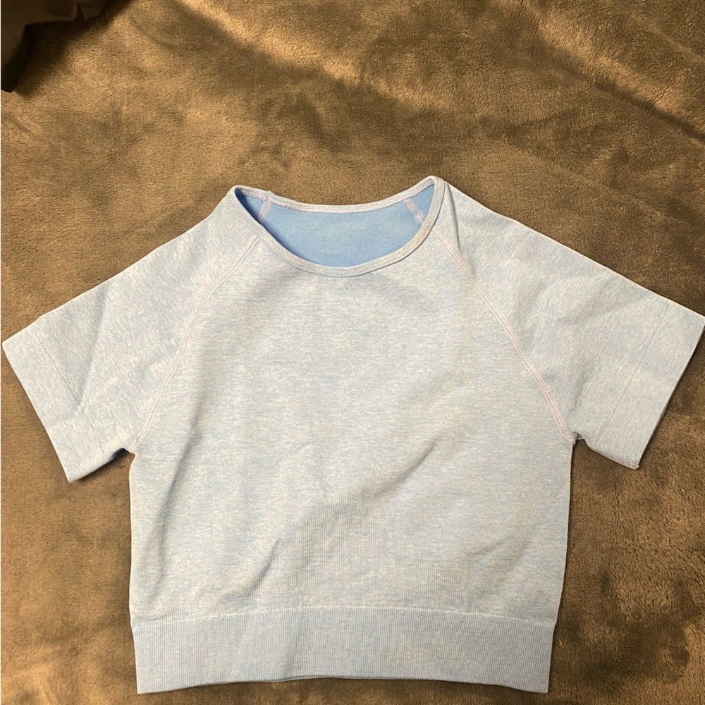 Baby Blue Workout top